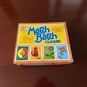 Vintage 1979 Whitman Match-a-Batch Game